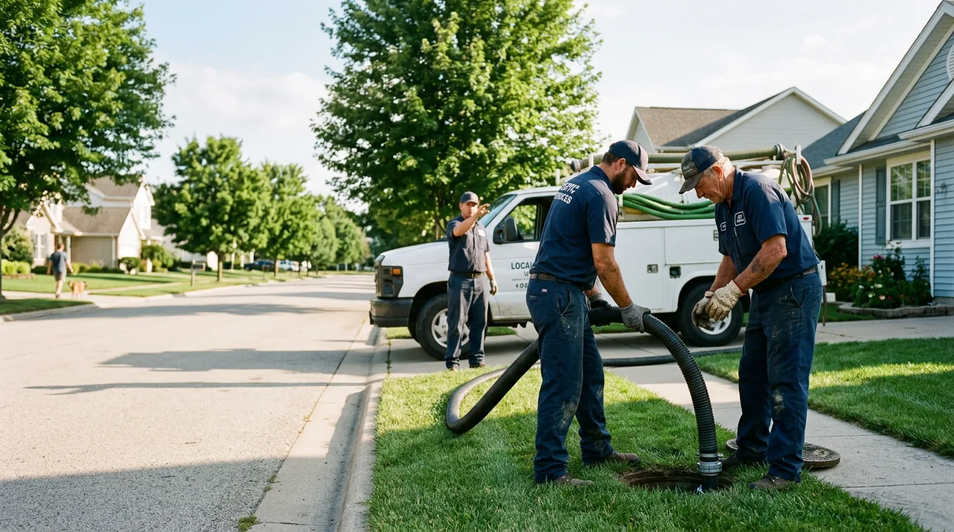 Grease Trap Pumping in North Kingsville, OH